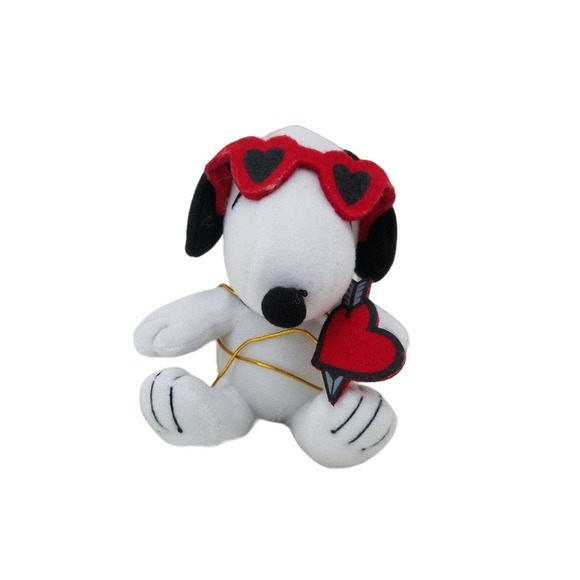 Heart Eyes Snoopy Love Valentines Day Plush Whitmans Sampler Romance Present - Picture 1 of 8